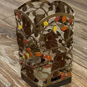 Owl Design Bath and Body Works Foam Soap Holder